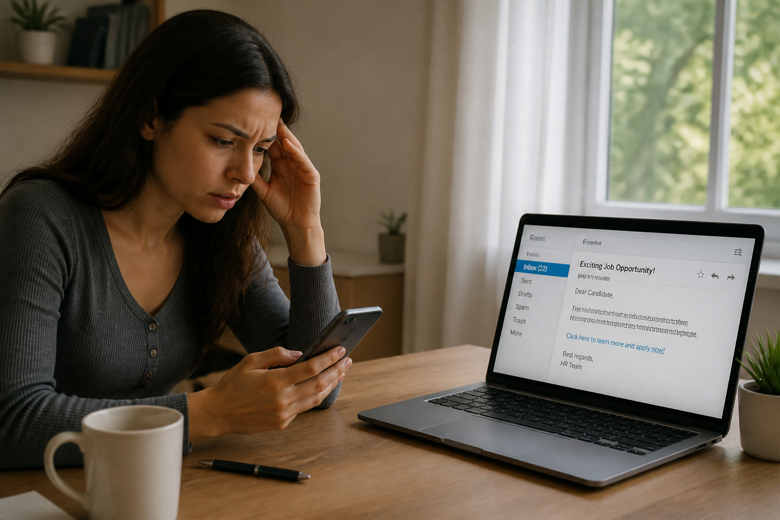 Arnaques à lemploi en ligne : comment les reconnaître et les éviter