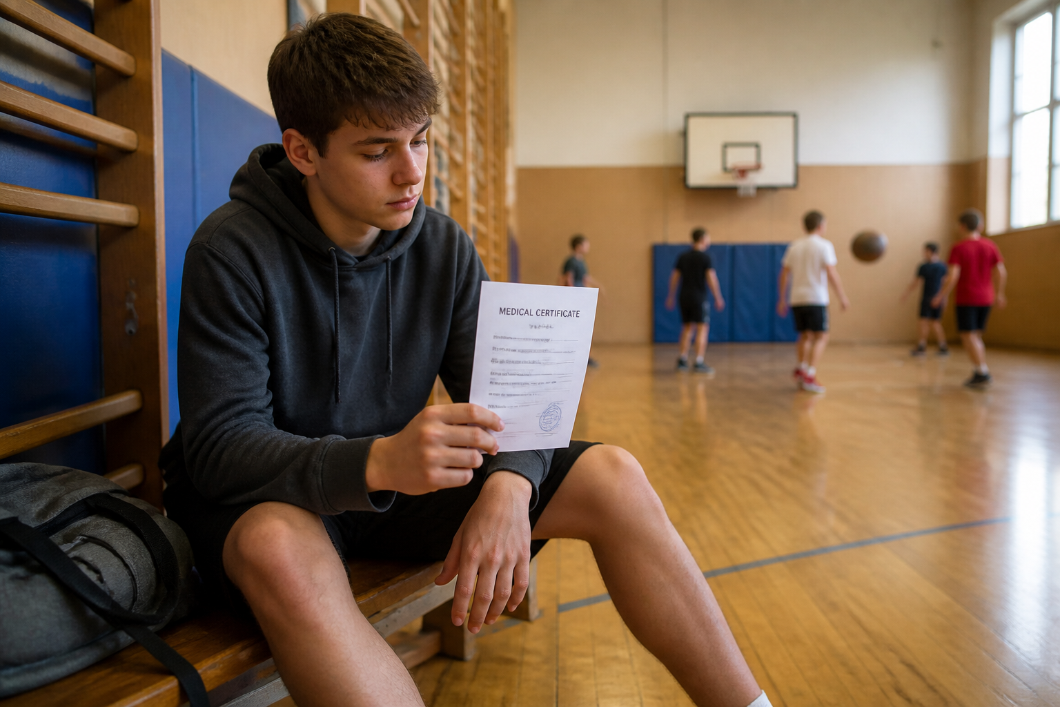 Dispense de sport : quels motifs sont acceptés par l'école ?