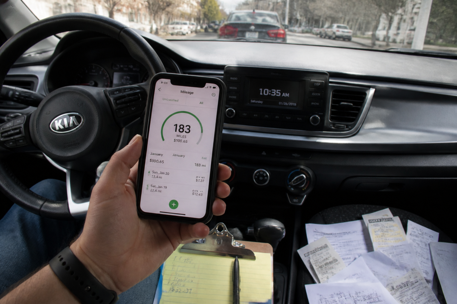 Frais kilométriques auto-entrepreneur : comment bien les déclarer