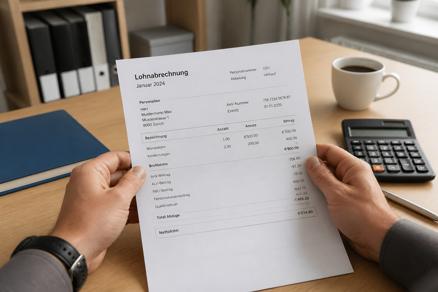 Salaire brut en net en Suisse : le calcul simple et rapide